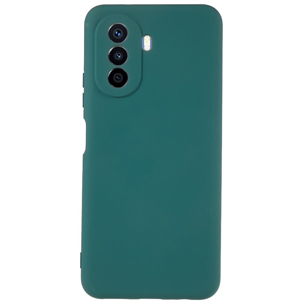 Huawei Nova Y70 4G Arc Edge Flytande Silikontexturskal 2.0mm Tjockt Stötsäkert Mjukt TPU mobilskal