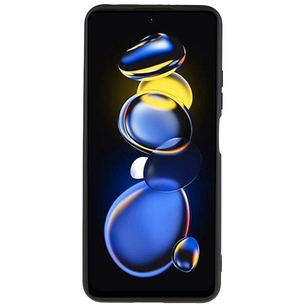 For Xiaomi Redmi Note 11T Pro 5G / Note 11T Pro+ 5G / Poco X4 GT 5G / Redmi K50i 5G TPU Phone Case Arc Edge 2.0mm Thick  Liquid Silicone Texture  Shockproof Cover
