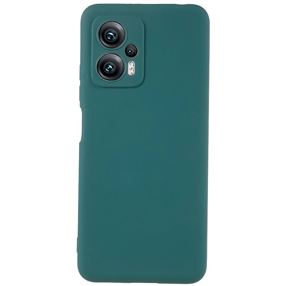 For Xiaomi Redmi Note 11T Pro 5G / Note 11T Pro+ 5G / Poco X4 GT 5G / Redmi K50i 5G TPU Phone Case Arc Edge 2.0mm Thick  Liquid Silicone Texture  Shockproof Cover