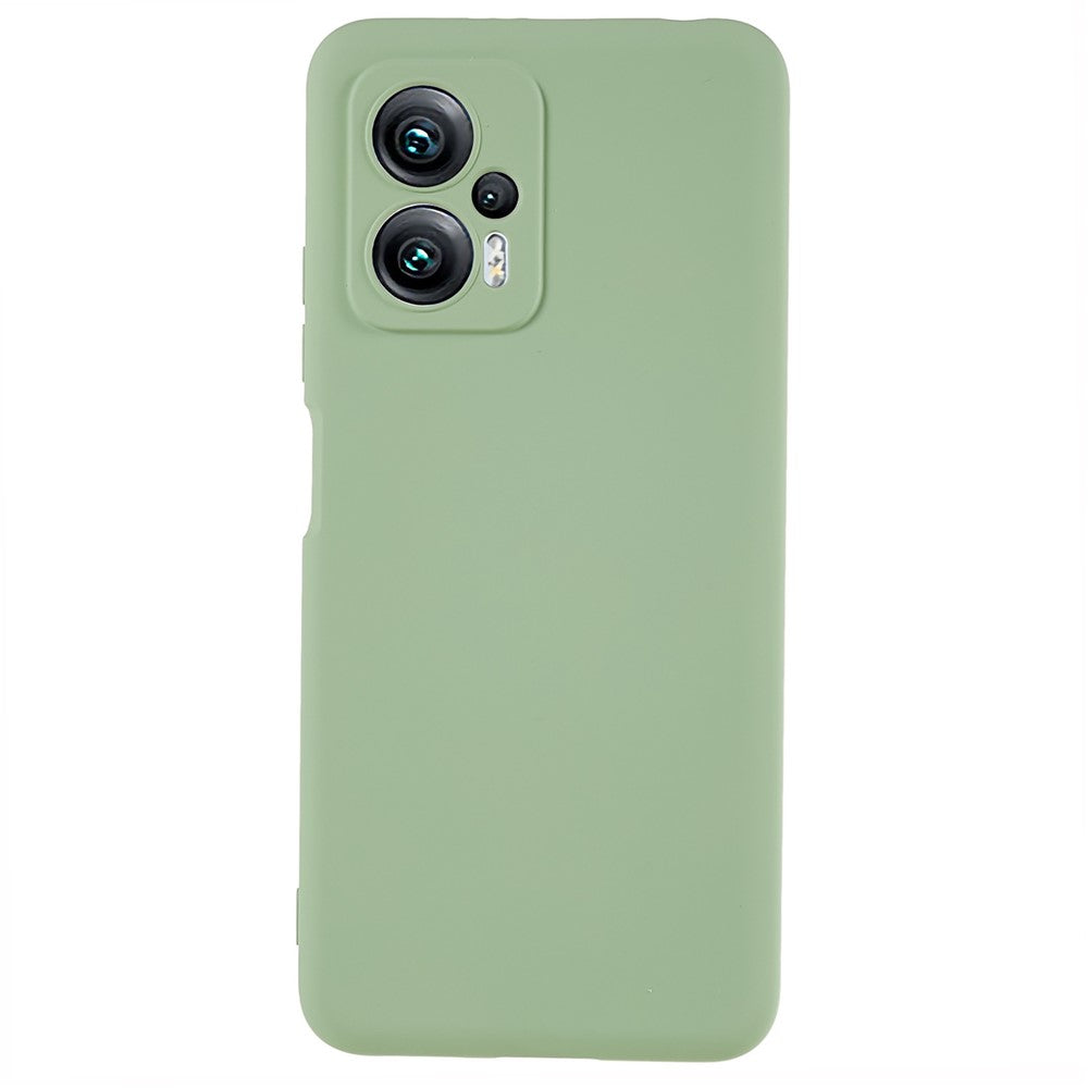 For Xiaomi Redmi Note 11T Pro 5G / Note 11T Pro+ 5G / Poco X4 GT 5G / Redmi K50i 5G TPU Phone Case Arc Edge 2.0mm Thick  Liquid Silicone Texture  Shockproof Cover