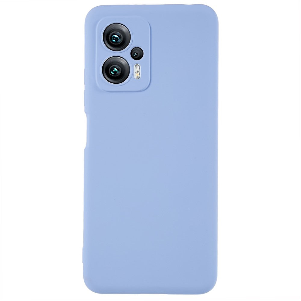 For Xiaomi Redmi Note 11T Pro 5G / Note 11T Pro+ 5G / Poco X4 GT 5G / Redmi K50i 5G TPU Phone Case Arc Edge 2.0mm Thick  Liquid Silicone Texture  Shockproof Cover