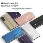 Samsung Galaxy S26 FE Flipfodral i Läder med Stativ Heltäckande Skyddande mobilfodral