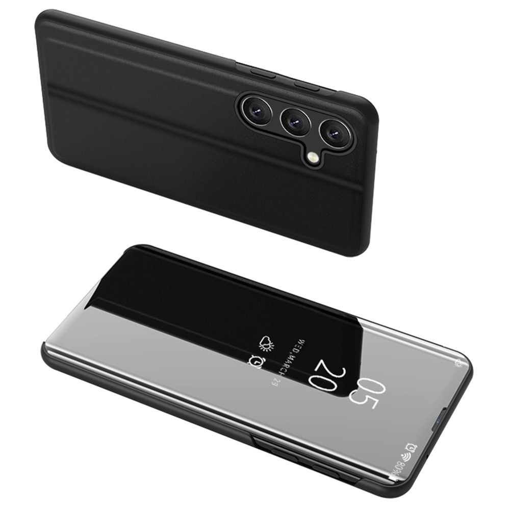Samsung Galaxy S26 FE Flipfodral i Läder med Stativ Heltäckande Skyddande mobilfodral