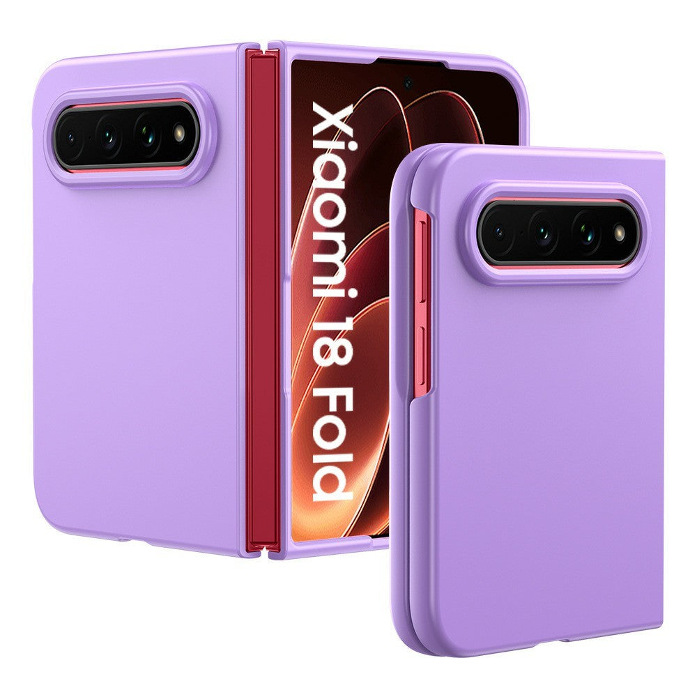 For Xiaomi 18 Fold Case Skin-Touch Texture Hard PC Folding Phone Cover