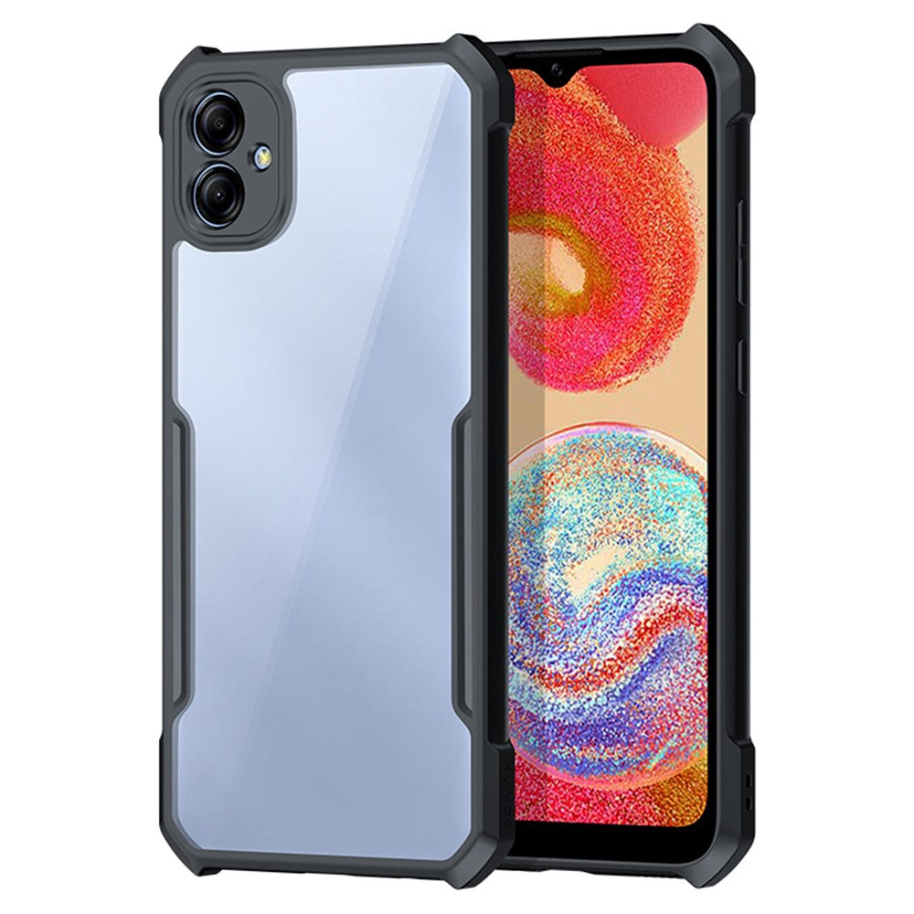 XUNDD-mobilskal til Samsung Galaxy A04e 4G / F04 4G / M04 4G, bagside i akryl + TPU, ridsefast