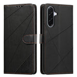 Samsung Galaxy A37 5G / A36 5G Plånboksfodral Justerbart stativ Magnetiskt spänne Tryck Fyrkantigt Läderflikfodral