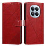 For Xiaomi Redmi Note 15 Pro 4G (Global) Wallet Case Adjustable Stand Magnetic Clasp Imprint Square Leather Flip Phone Cover