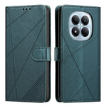 For Xiaomi Redmi Note 15 Pro 4G (Global) Wallet Case Adjustable Stand Magnetic Clasp Imprint Square Leather Flip Phone Cover