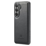 DG.MING För Samsung Galaxy S26 FE Skal Anti-fall Läderbelagd PC + TPU mobil Baksida