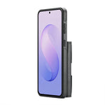 DG.MING M6-serien för Samsung Galaxy S26 FE-skal magnetiskt RFID-blockerande plånbok PU + PC + TPU-mobilskal