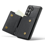 DG.MING M6-serien för Samsung Galaxy S26 FE-skal magnetiskt RFID-blockerande plånbok PU + PC + TPU-mobilskal