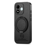 Mobilskal til Xiaomi Redmi Note 17 4G (Global) / Note 17 5G (Global) / Note 17 (Indien/Kina) 5G med roterbart stativ, denimstruktur, læder og stødsikker bagside