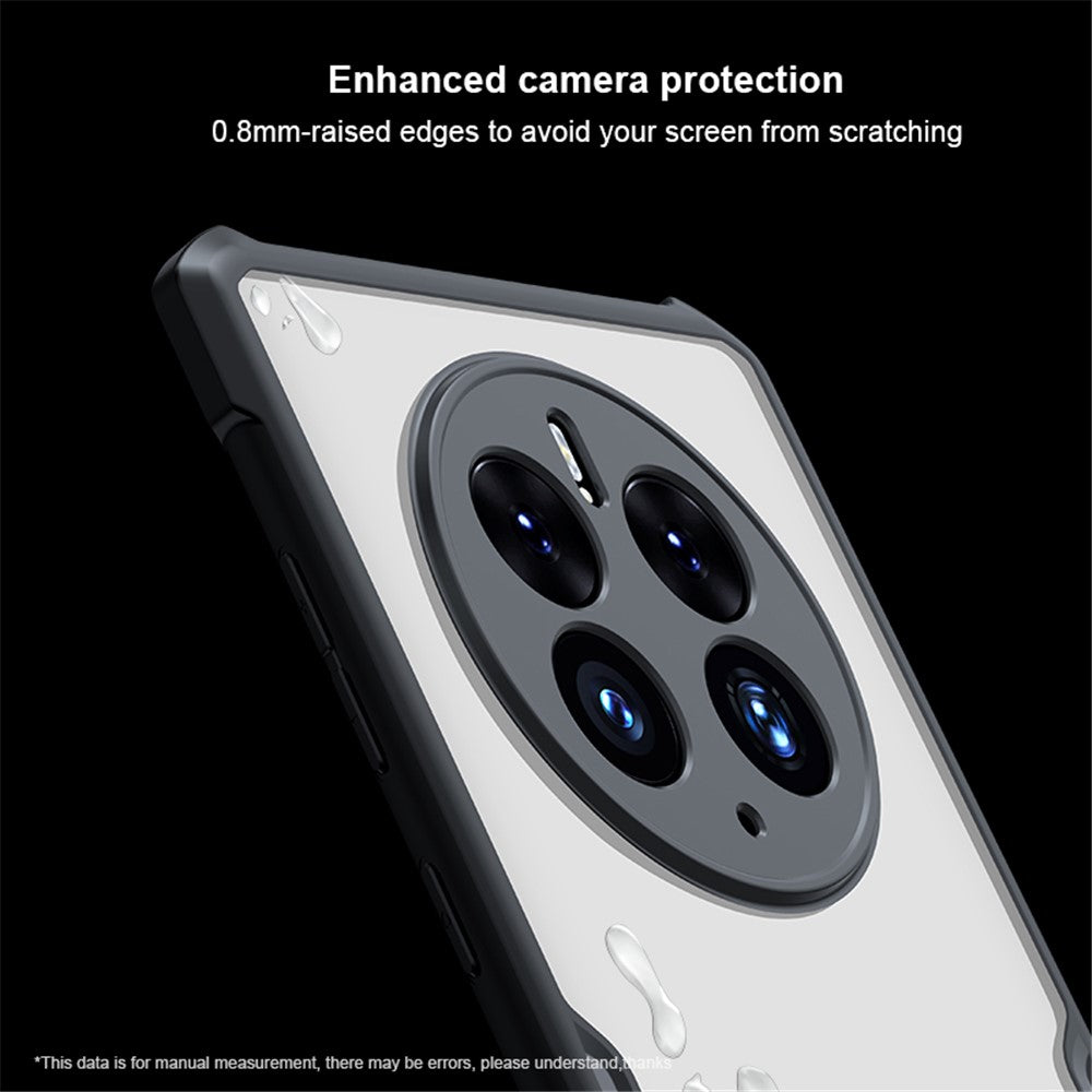 XUNDD För Huawei Mate 50 Pro 4G Stoppsäkert mobilskal Stötdämpande Akryl + TPU Reptåligt Mobilmobil Baksida