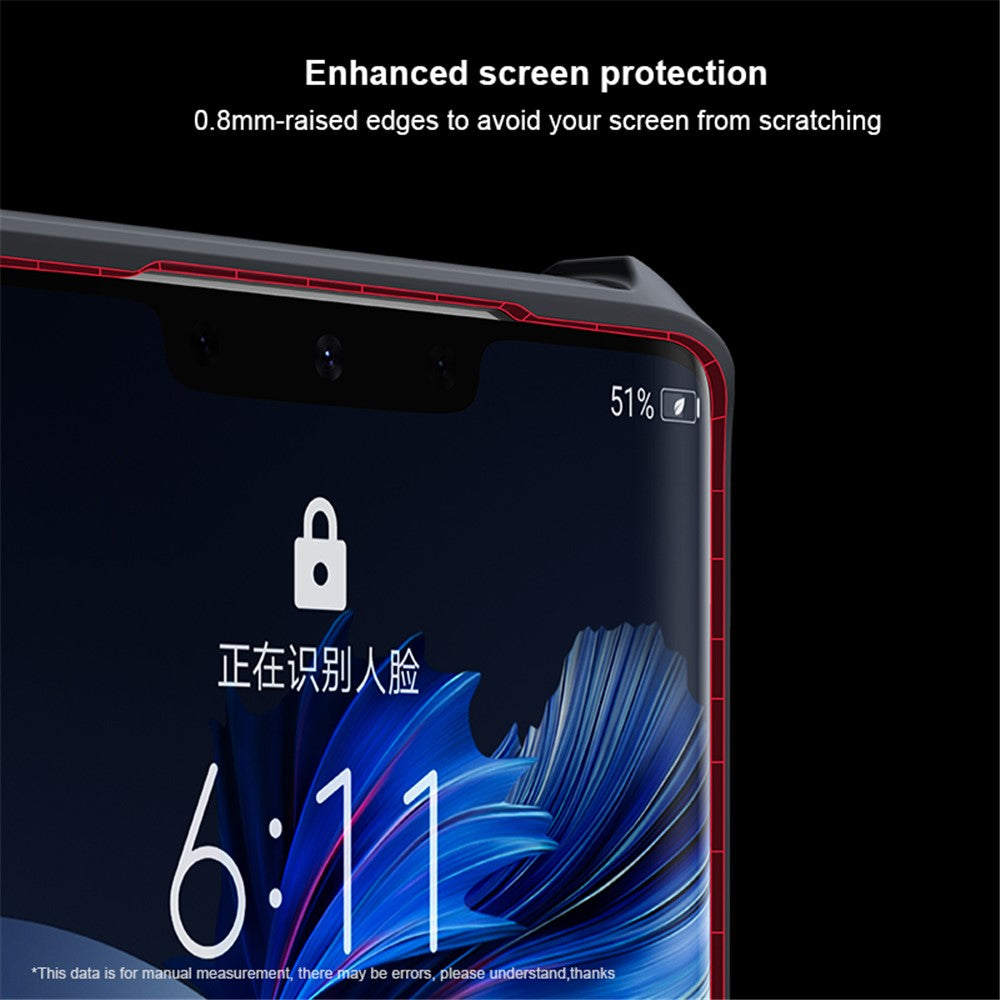 XUNDD För Huawei Mate 50 Pro 4G Stoppsäkert mobilskal Stötdämpande Akryl + TPU Reptåligt Mobilmobil Baksida