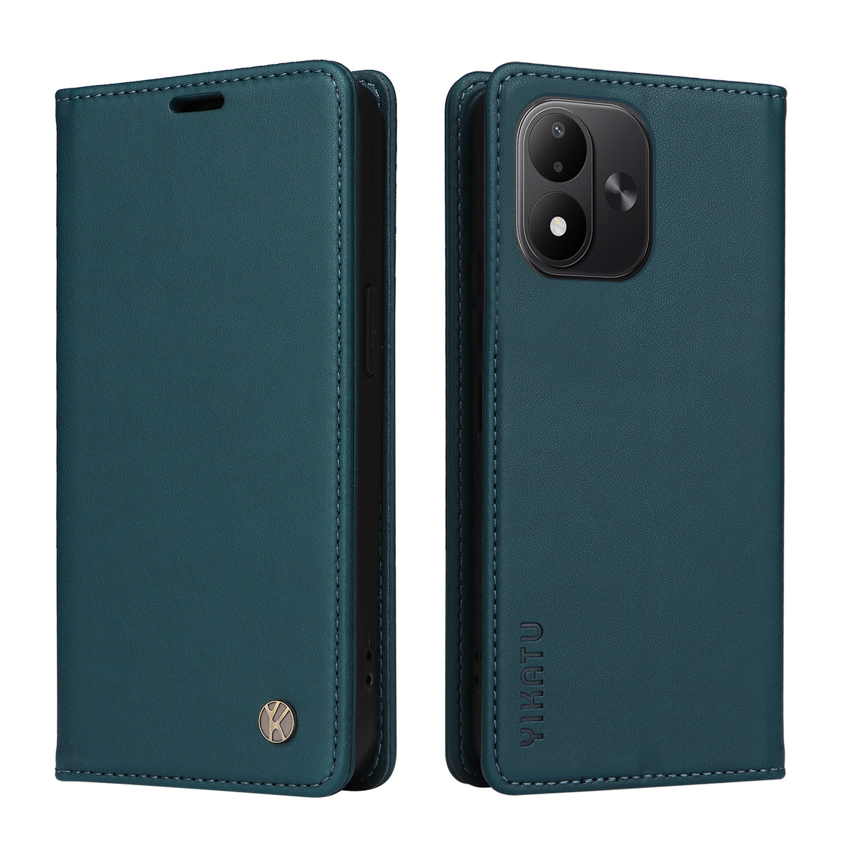 YIKATU för Xiaomi Redmi Note 17 4G (Global) / Xiaomi Redmi Note 17 (Indien/Kina) 5G / Xiaomi Redmi Note 17 5G (Global) YK-001 mobilskal Magnetisk stängning PU-läder Mobilskal