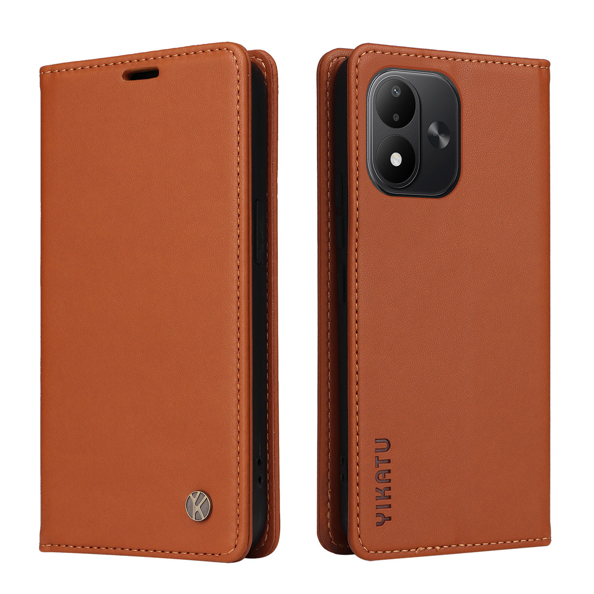 YIKATU för Xiaomi Redmi Note 17 4G (Global) / Xiaomi Redmi Note 17 (Indien/Kina) 5G / Xiaomi Redmi Note 17 5G (Global) YK-001 mobilskal Magnetisk stängning PU-läder Mobilskal
