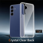 For Samsung Galaxy S26 FE  /  S25 FE Case Anti-Scratch TPU + Acrylic Clear Back Phone Cover