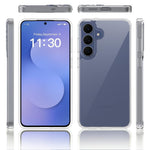For Samsung Galaxy S26 FE  /  S25 FE Case Anti-Scratch TPU + Acrylic Clear Back Phone Cover
