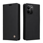 YIKATU för Xiaomi Redmi Note 17 Pro+ 5G / Xiaomi Redmi Note 17 Pro Max 5G YK-001 mobilskal Magnetisk Stängning PU-läder Mobilskal