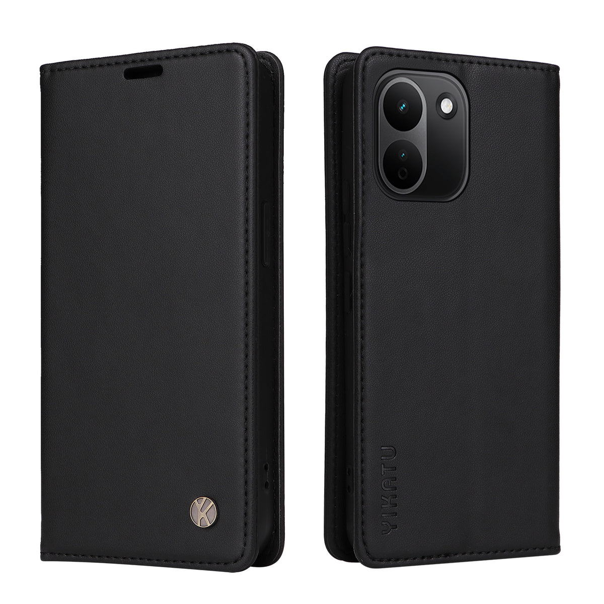 YIKATU för Xiaomi Redmi Note 17 Pro+ 5G / Xiaomi Redmi Note 17 Pro Max 5G YK-001 mobilskal Magnetisk Stängning PU-läder Mobilskal