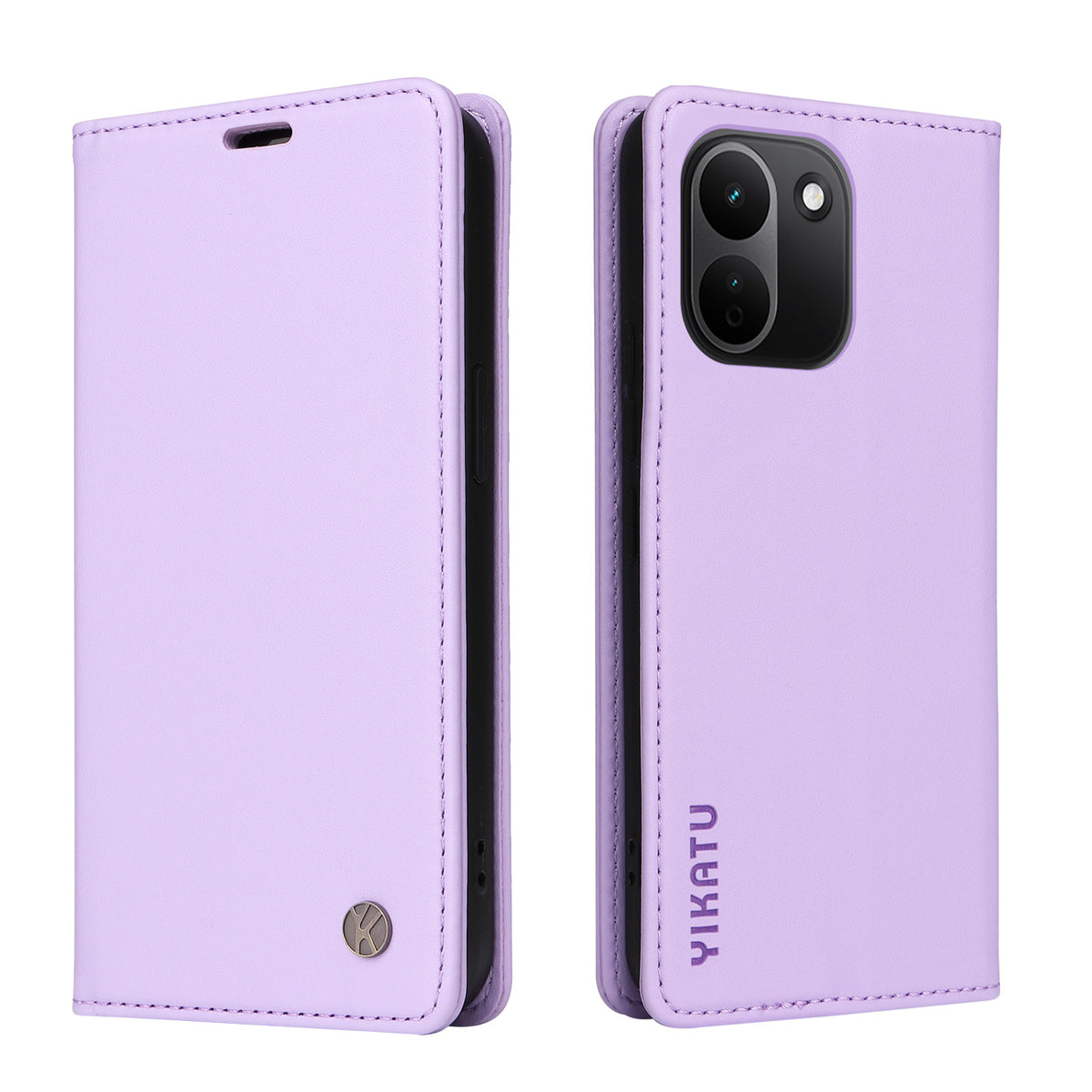 YIKATU för Xiaomi Redmi Note 17 Pro+ 5G / Xiaomi Redmi Note 17 Pro Max 5G YK-001 mobilskal Magnetisk Stängning PU-läder Mobilskal