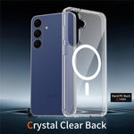 For Samsung Galaxy S26 FE  /  S25 FE Magnetic Case 2.0mm Scratch Resistant TPU + PC Phone Cover