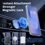 For Samsung Galaxy S26 FE  /  S25 FE Magnetic Case 2.0mm Scratch Resistant TPU + PC Phone Cover