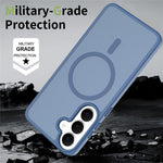 For Samsung Galaxy S26 FE  /  S25 FE Magnetic Case TPU Frame Acrylic Back Phone Cover Skin Touch