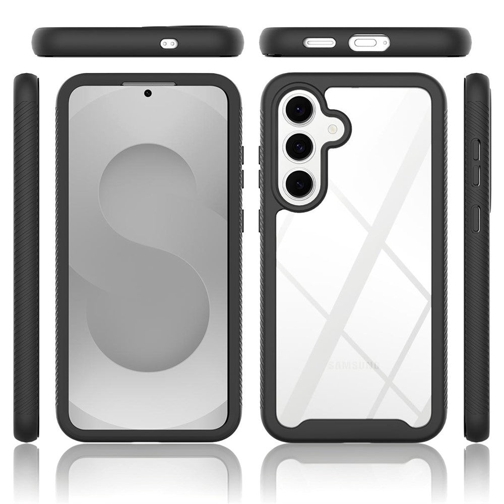 Samsung Galaxy S26 FE / S25 FE-skal, fallskyddande 2-i-1 PC + TPU-mobilskal
