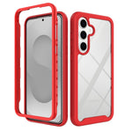 Samsung Galaxy S26 FE / S25 FE-skal, fallskyddande 2-i-1 PC + TPU-mobilskal
