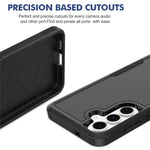 Samsung Galaxy S26 FE / S25 FE-skal 2-i-1 PC + TPU stötsäkert mobilskal