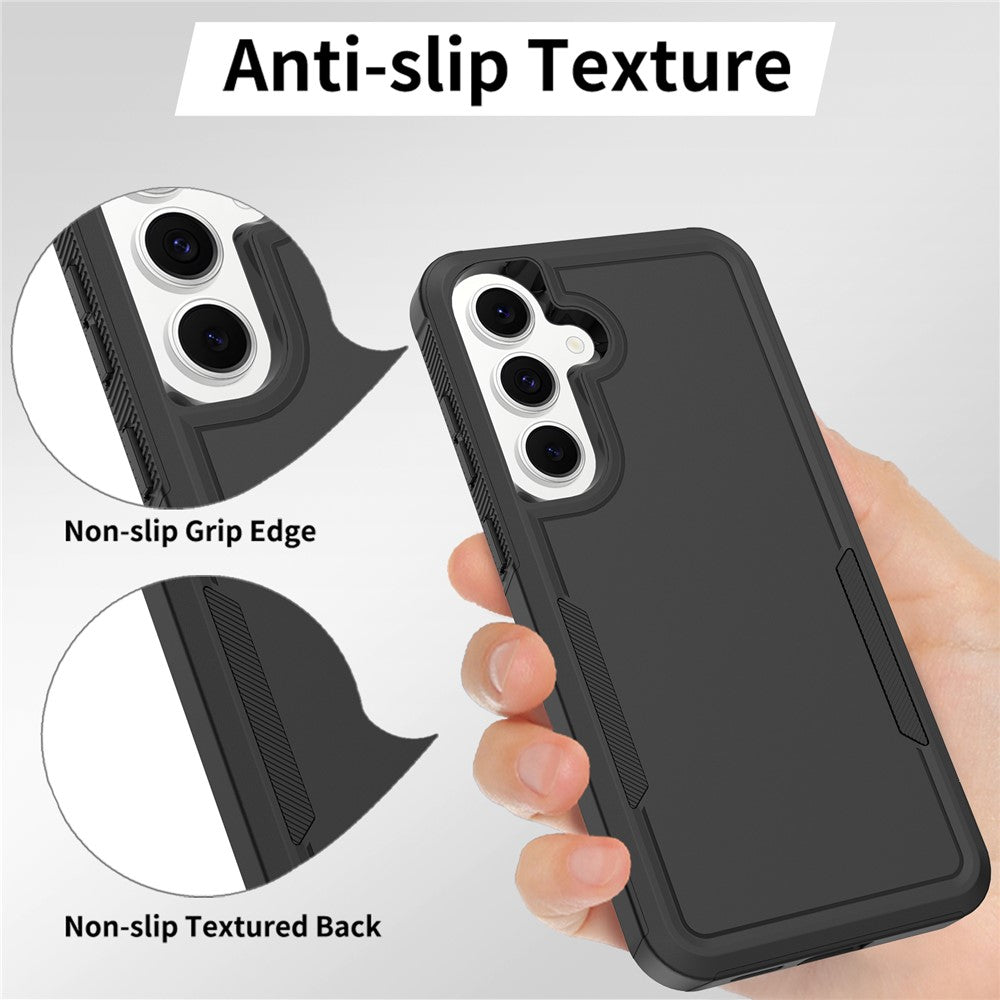 Samsung Galaxy S26 FE / S25 FE-skal 2-i-1 PC + TPU stötsäkert mobilskal