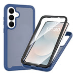 Samsung Galaxy S26 FE / S25 FE-skal Genomskinligt matt PC + TPU-mobilskal med PET-skärmfilm