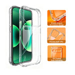 IMAK for Xiaomi 18 Pro Max Case TPU Phone Cover Airbag Shockproof Protection