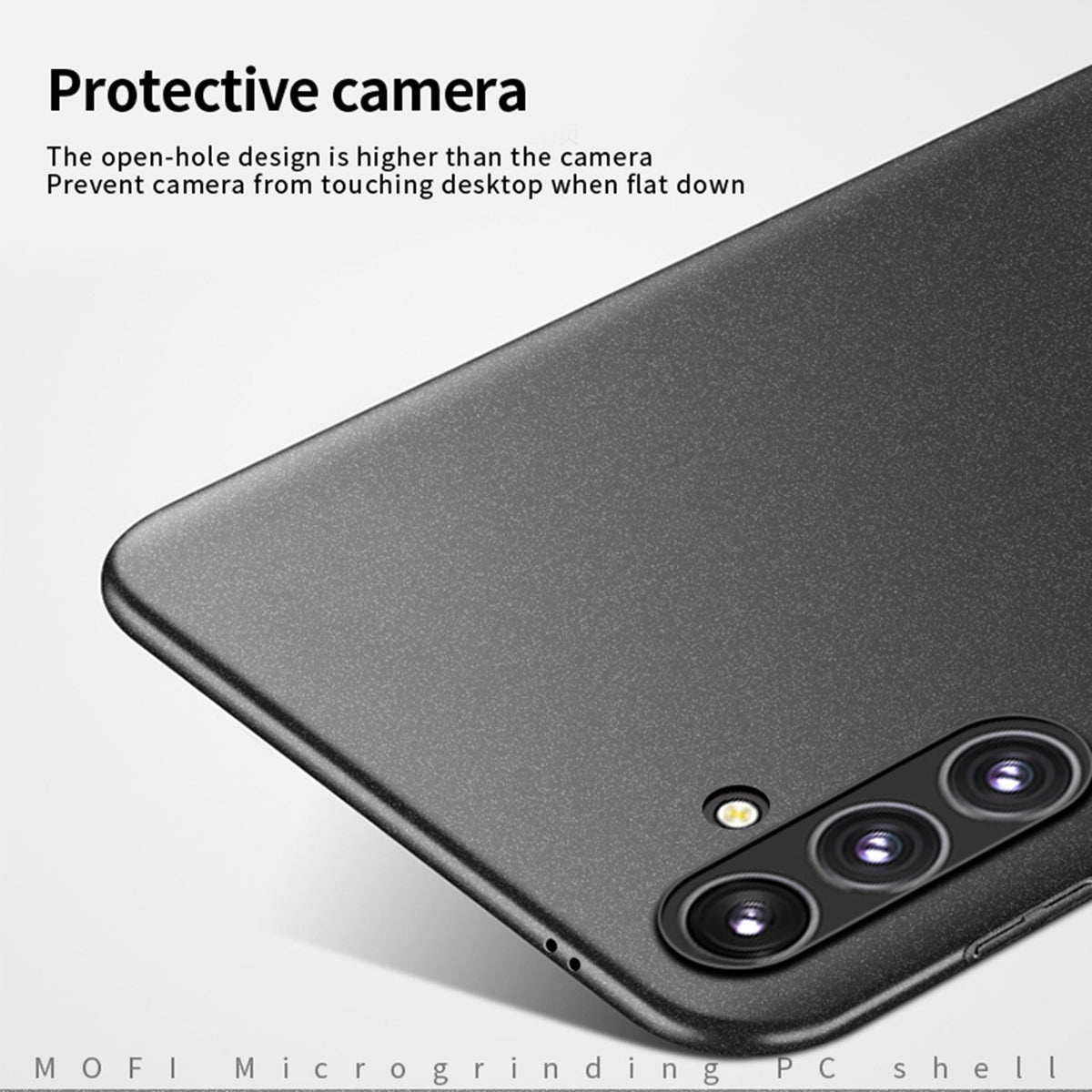 MOFI för Samsung Galaxy A57 5G Shield Matte Series PC-skal Slim Fit mobilskydd