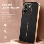 For Xiaomi Redmi Note 17 Pro Max 5G  /  17 Pro+ 5G Case Anti Scratch Litchi Texture TPU Leather PU Phone Back Cover
