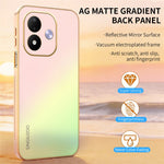 SINGIUZOO mobilskal för Xiaomi Redmi Note 17 5G (Global) / 17 4G (Global) / 17 (Indien/Kina) 5G Elektropläterad AG Matt Gradient Färg PC + TPU Skal