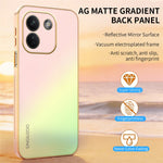SINGIUZOO For Xiaomi Redmi Note 17 Pro Max 5G  /  17 Pro+ 5G Case Electroplated AG Matte Gradient Color PC + TPU Phone Cover