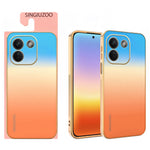 SINGIUZOO Skal för Xiaomi Redmi Note 17 Pro Max 5G / 17 Pro+ 5G, elektropläterat AG-material, matt tonad färg, PC + TPU, mobilskal