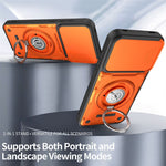 mobilskal med glidande kameraskydd för Xiaomi Redmi Note 17 Pro 5G / Note 17 Pro+ 5G / Note 17 Pro Max 5G, ringstöd PC + TPU-baksida