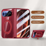 Xiaomi 18 Fold Magnetiskt Skal Stöd Galvaniserat PC mobilskydd Inbyggt Skärmskydd