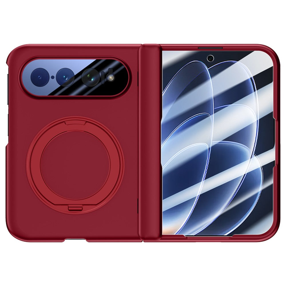 Xiaomi 18 Fold Fodral Stativ Skin Touch PC mobilskydd Inbyggt Skärmskydd