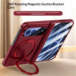 Xiaomi 18 Fold Fodral Stativ Skin Touch PC mobilskydd Inbyggt Skärmskydd