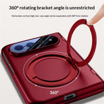 Xiaomi 18 Fold Fodral Stativ Skin Touch PC mobilskydd Inbyggt Skärmskydd