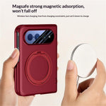Xiaomi 18 Fold Fodral Stativ Skin Touch PC mobilskydd Inbyggt Skärmskydd