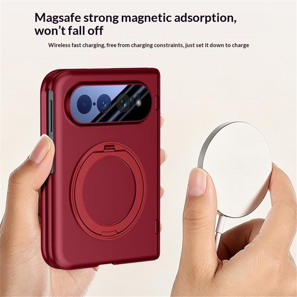Xiaomi 18 Fold Fodral Stativ Skin Touch PC mobilskydd Inbyggt Skärmskydd