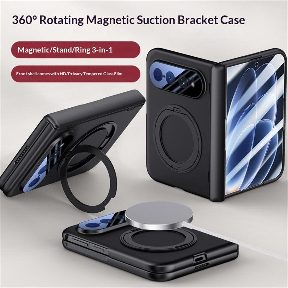 Xiaomi 18 Fold Fodral Stativ Skin Touch PC mobilskydd Inbyggt Skärmskydd