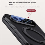 Xiaomi 18 Fold Fodral Stativ Skin Touch PC mobilskydd Inbyggt Skärmskydd