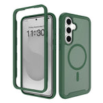 Samsung Galaxy S26 FE / S25 FE Magnetiskt mobilskal Avtagbart 2-i-1 Genomskinligt Matt PC TPU Bakstycke