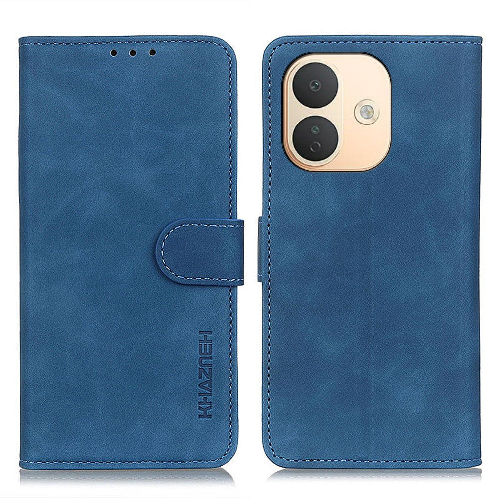 KHAZNEH for Xiaomi Redmi Note 17 Pro 5G Case PU Leather Retro Texture Phone Cover